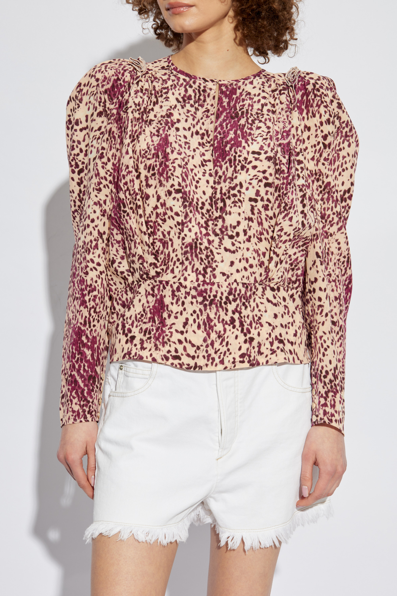 Isabel Marant Silk top Oris | Women's Clothing | Vitkac